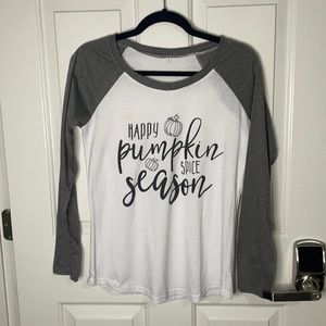Baseball style tee